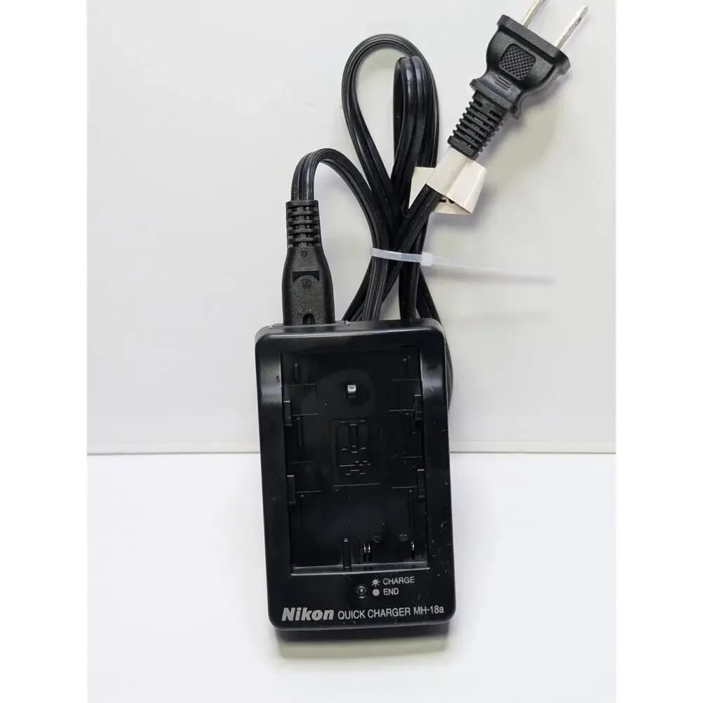 Genuine Nikon MH-18a Quick Charger OEM Battery Charger For EN-EL3 EN-EL3e